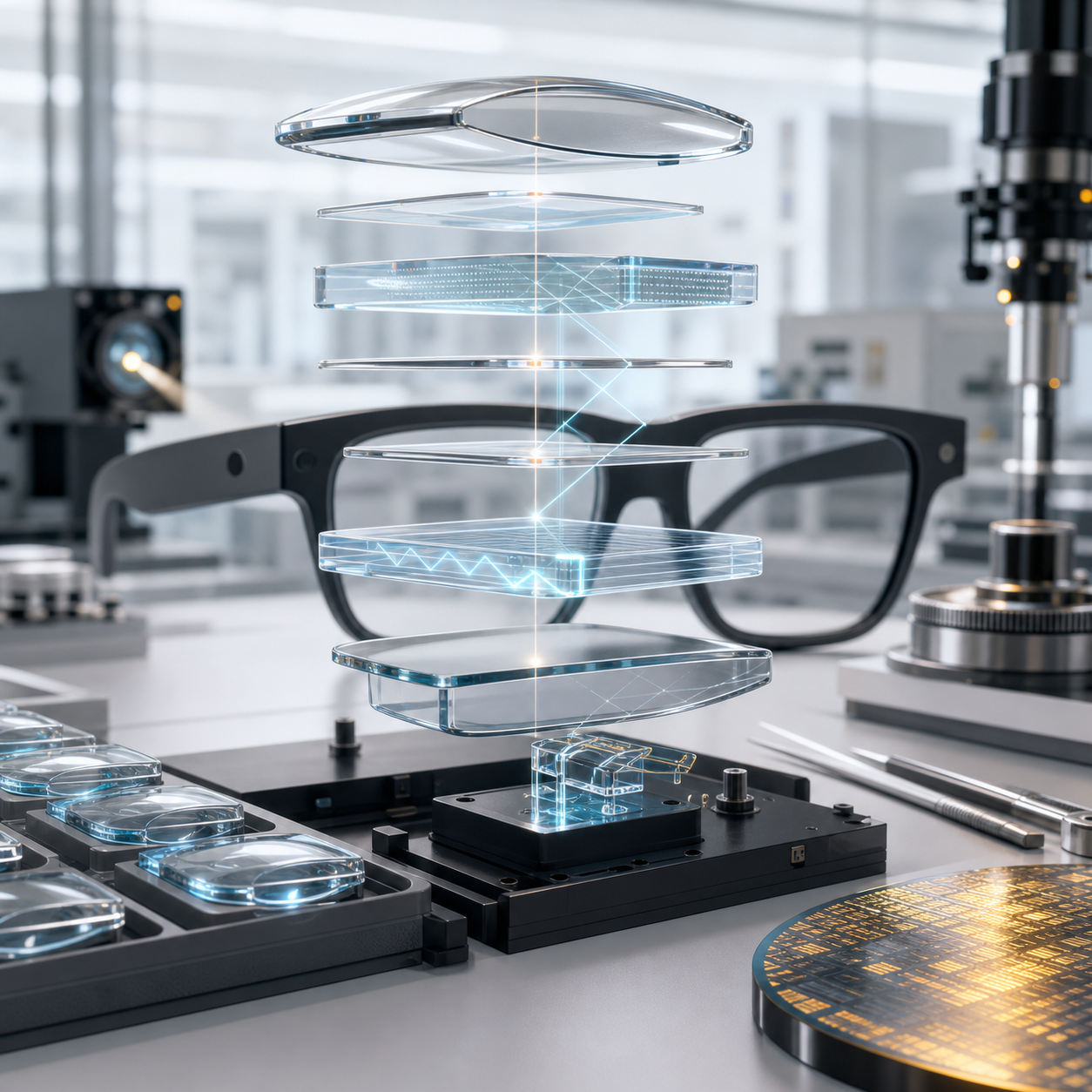 Applied Materials pushes AR smart glasses toward scalable optics